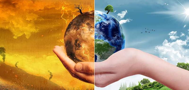 Image Representing The Concept Of Environment & Climatic Change.